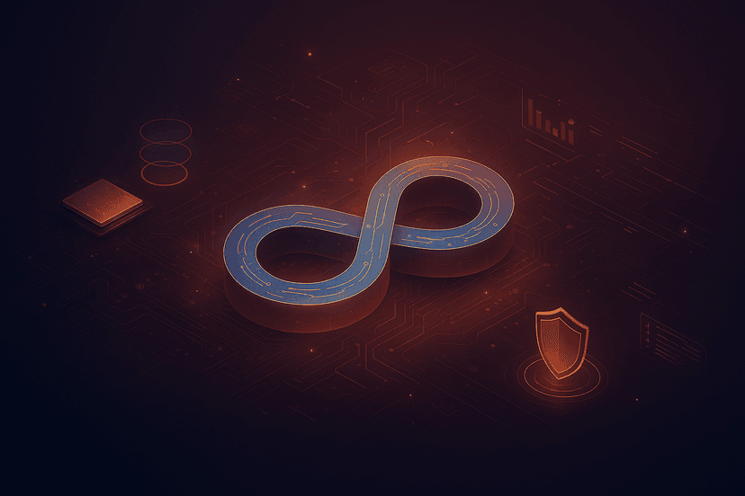 Illustration de migration cloud et DevOps