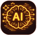 Icône de intelligence artificielle